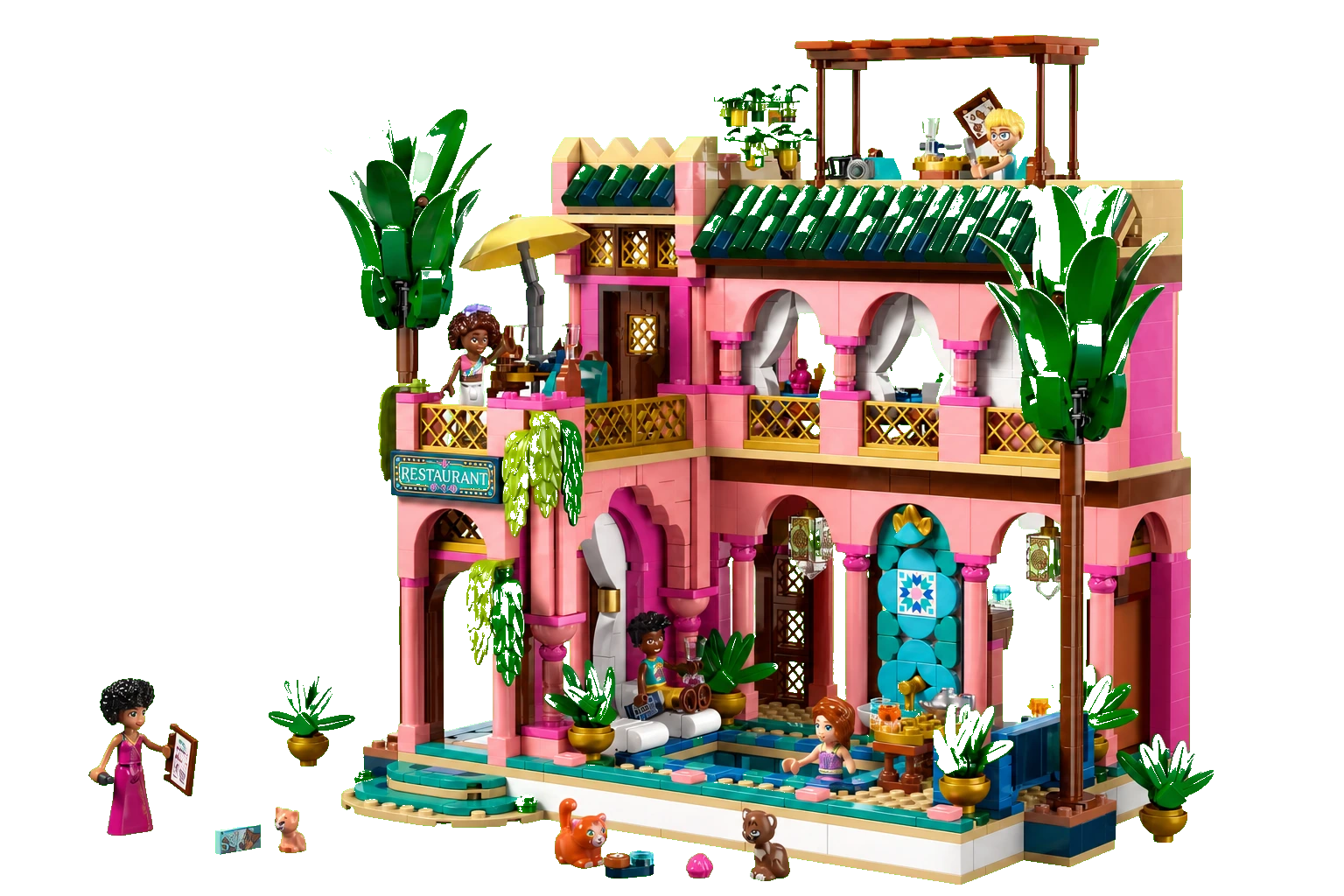 Friends : le restaurant du jardin