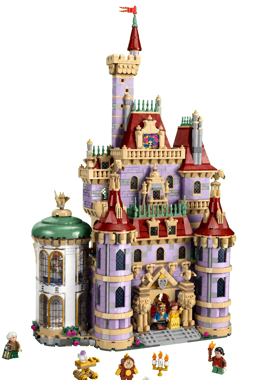 Disney : le château de La Belle et la Bête