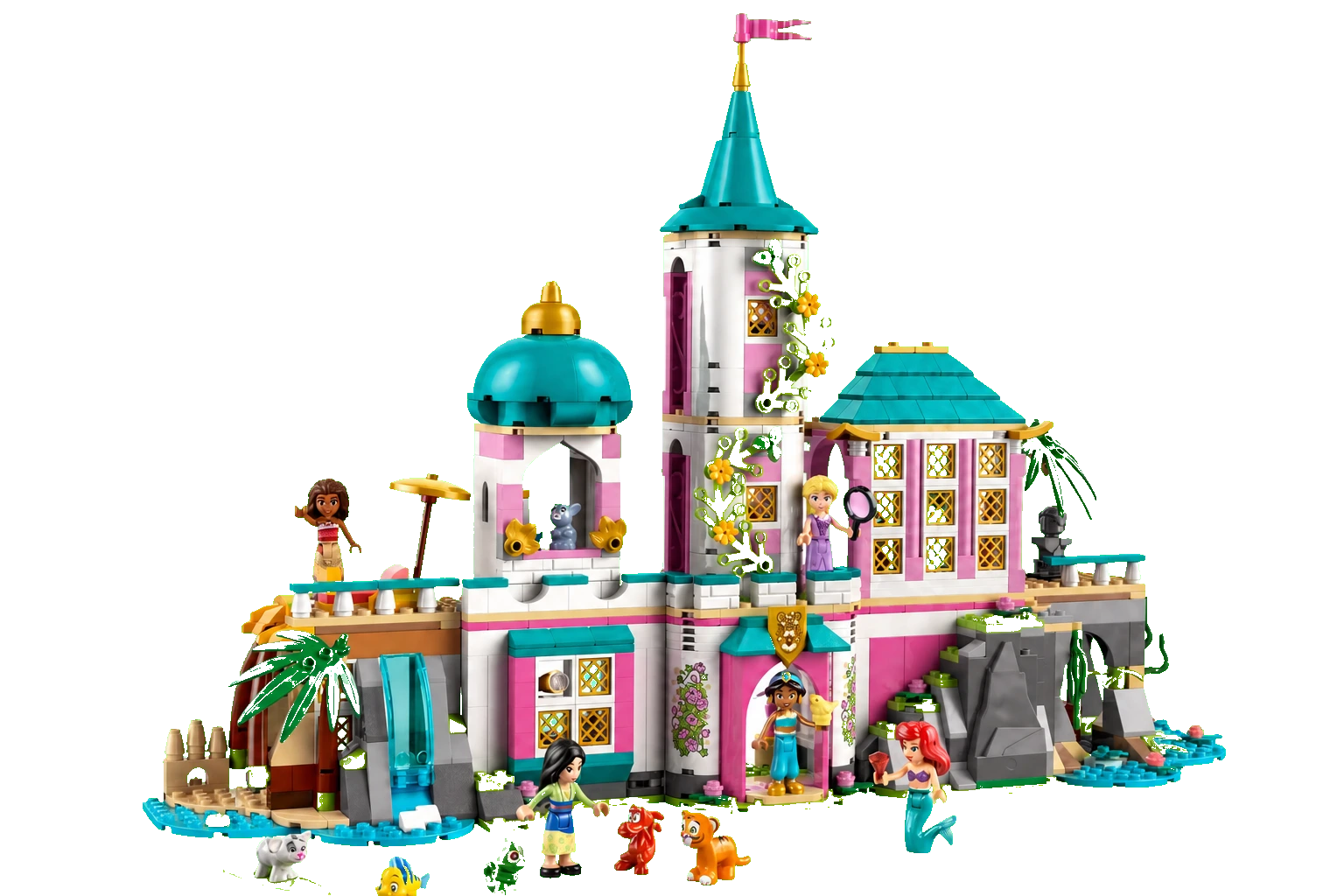 Disney : le château des princesses et les animaux royaux