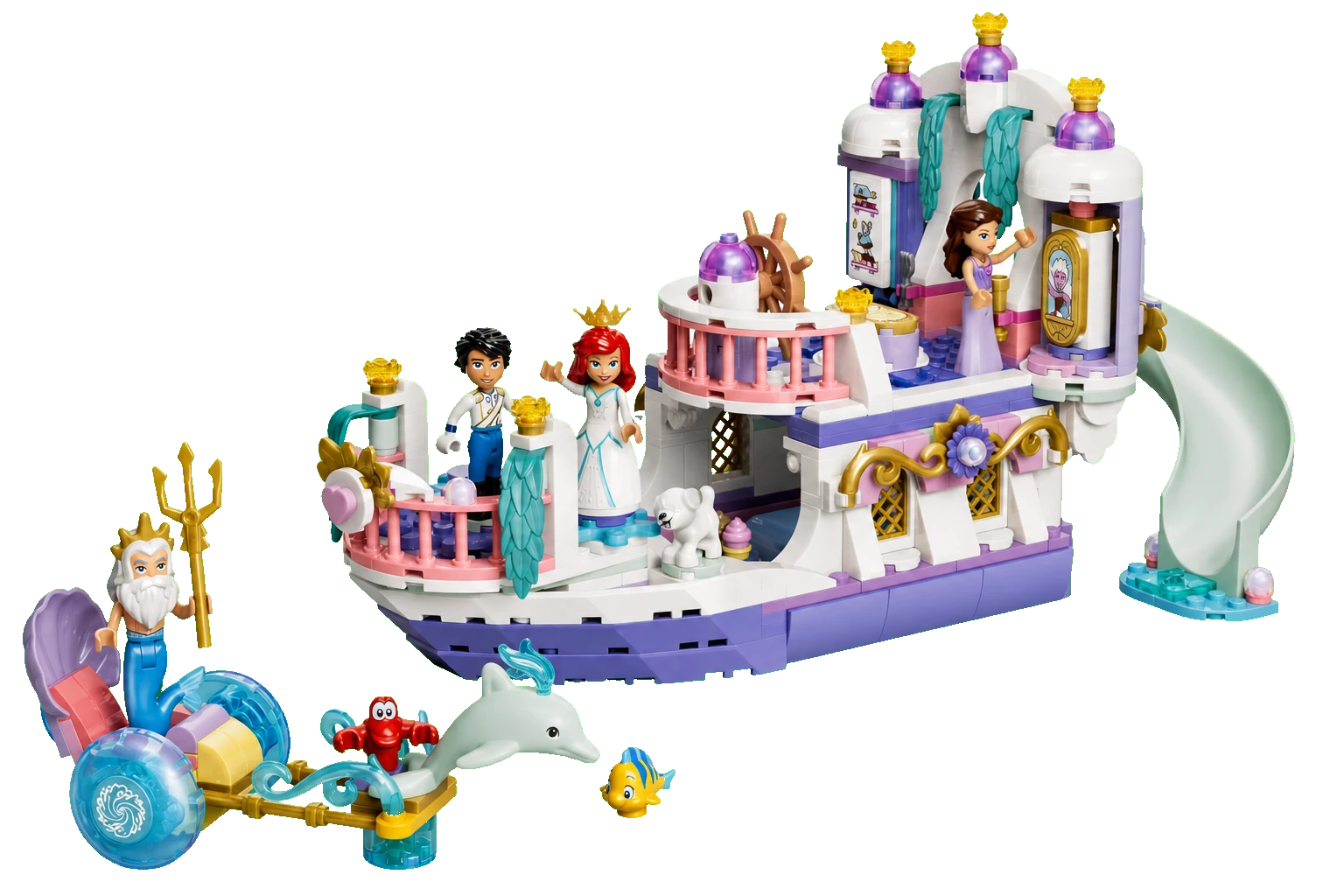 Disney : le bateau de mariage royal d’Ariel