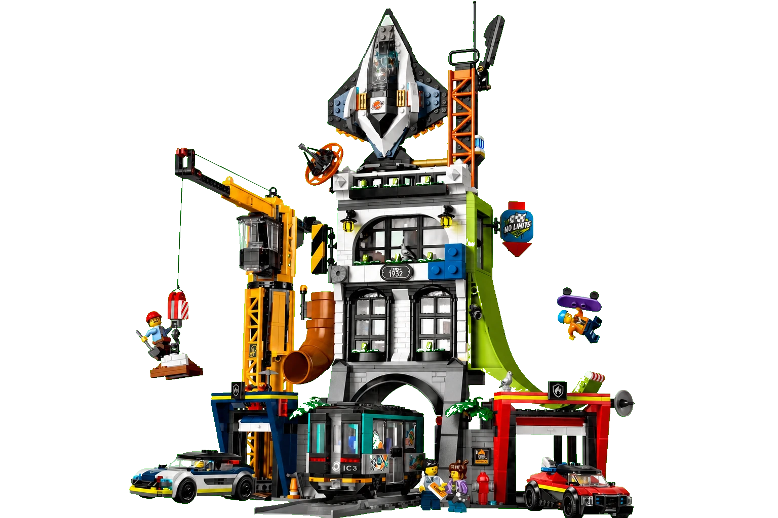 City : la tour de la ville