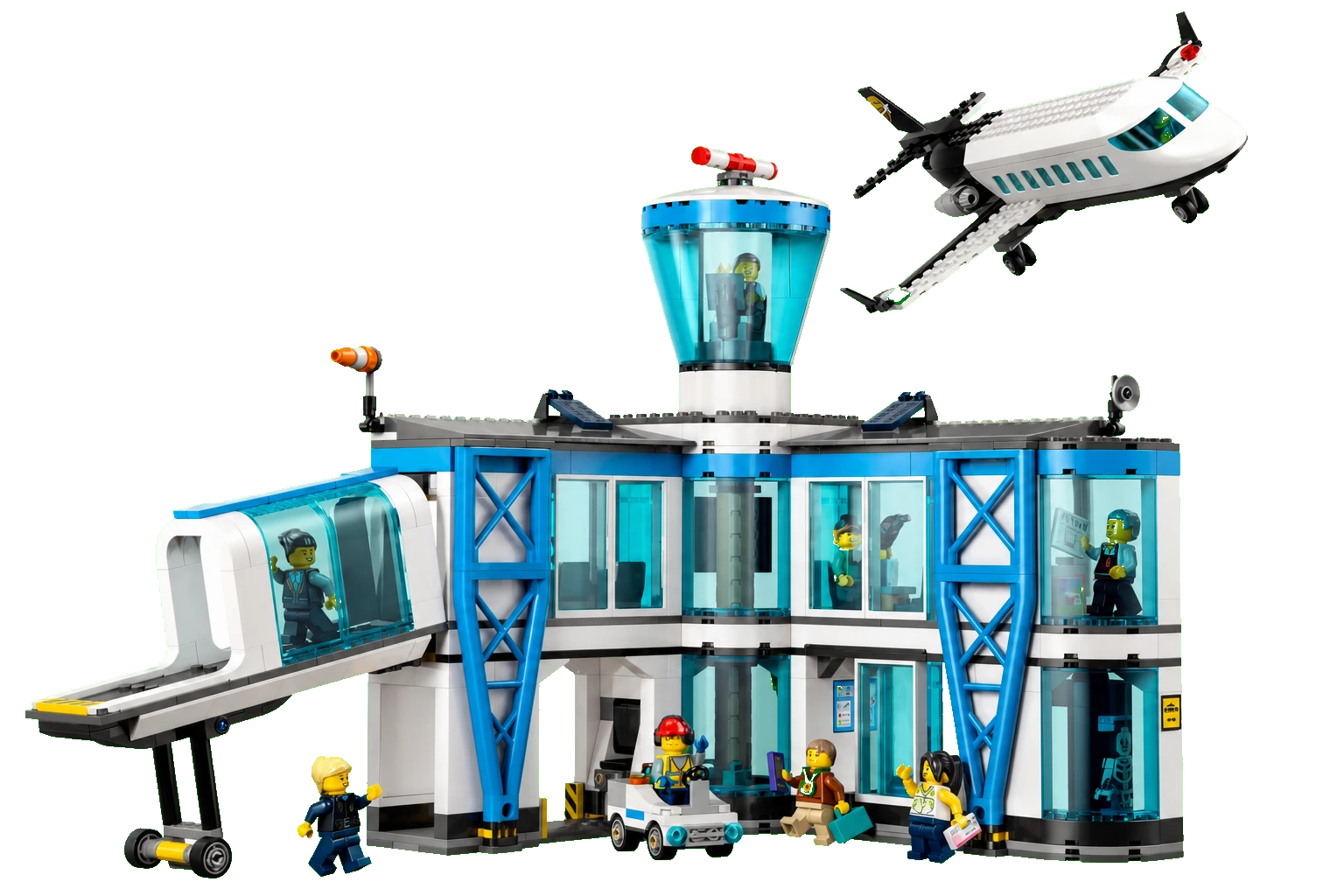 City : L’aéroport avec avion