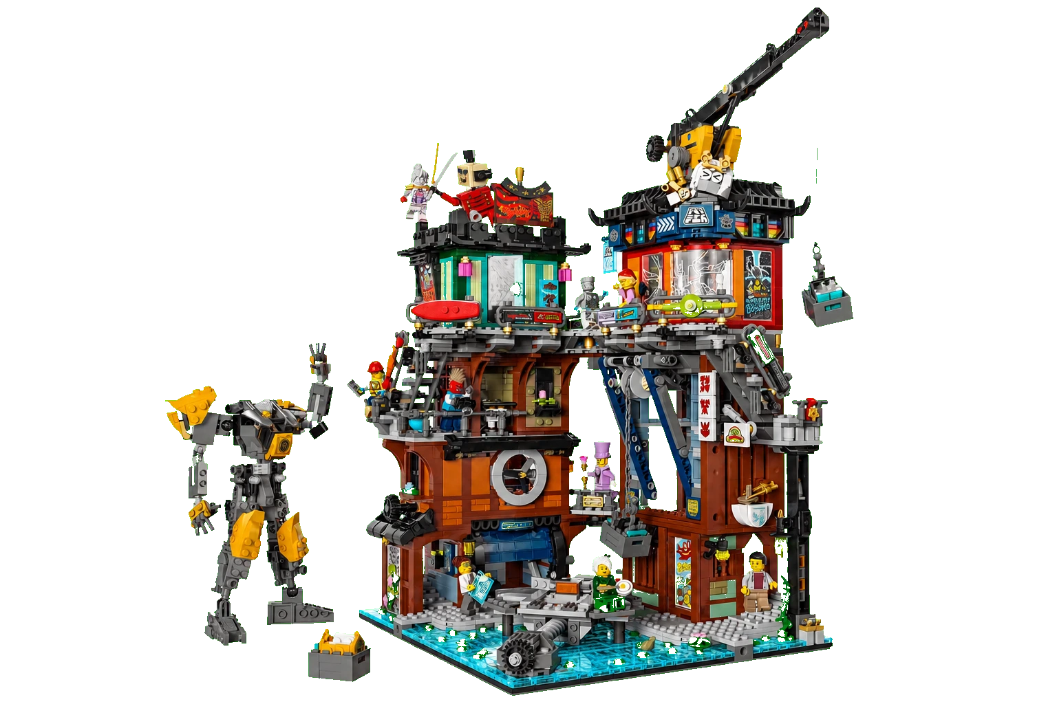 Ninjago les ateliers de la cité