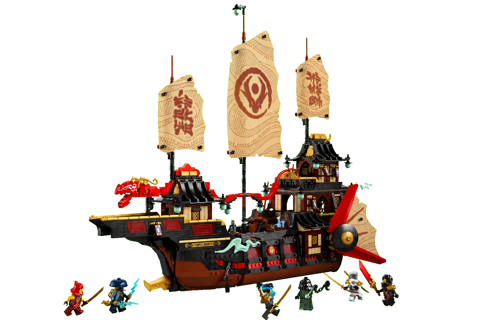 Ninjago : le Bounty du temple