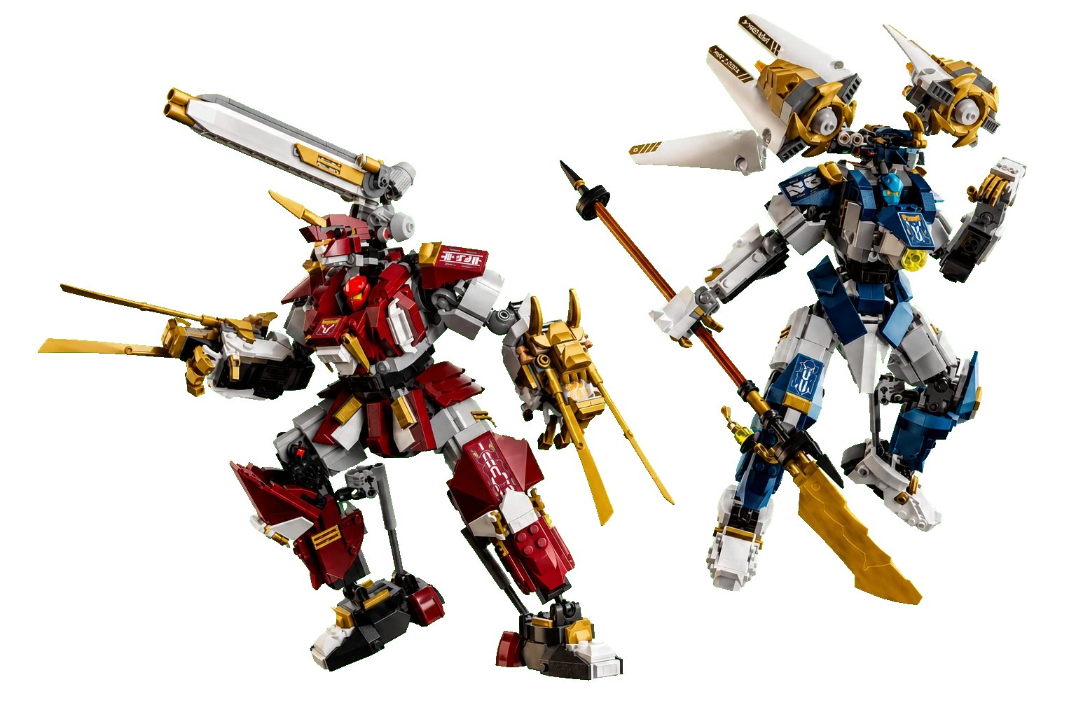 Ninjago : Les mechs titans jumeaux