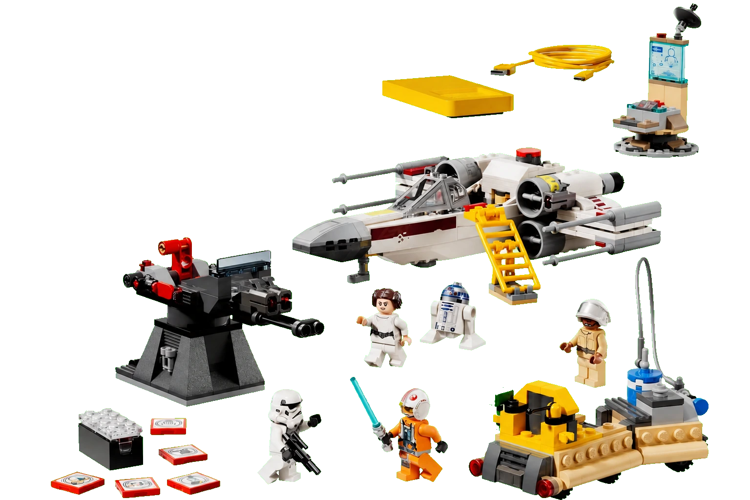 Star Wars : le X-wing Red Five de Luke
