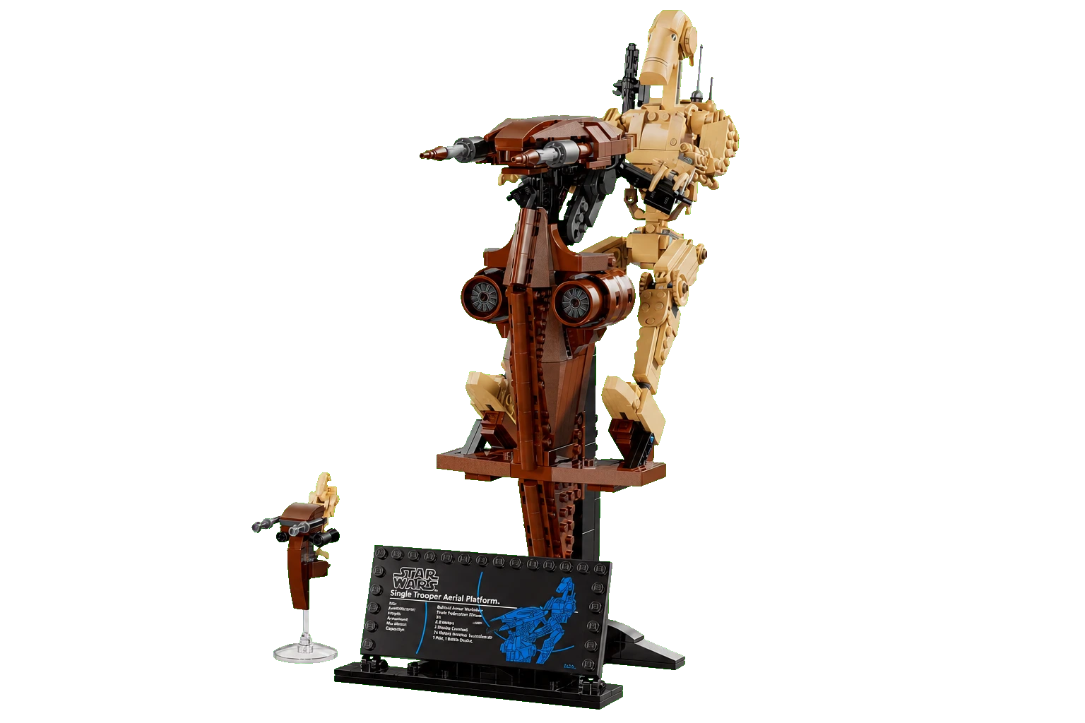 Star Wars : le droïde de combat avec STAP