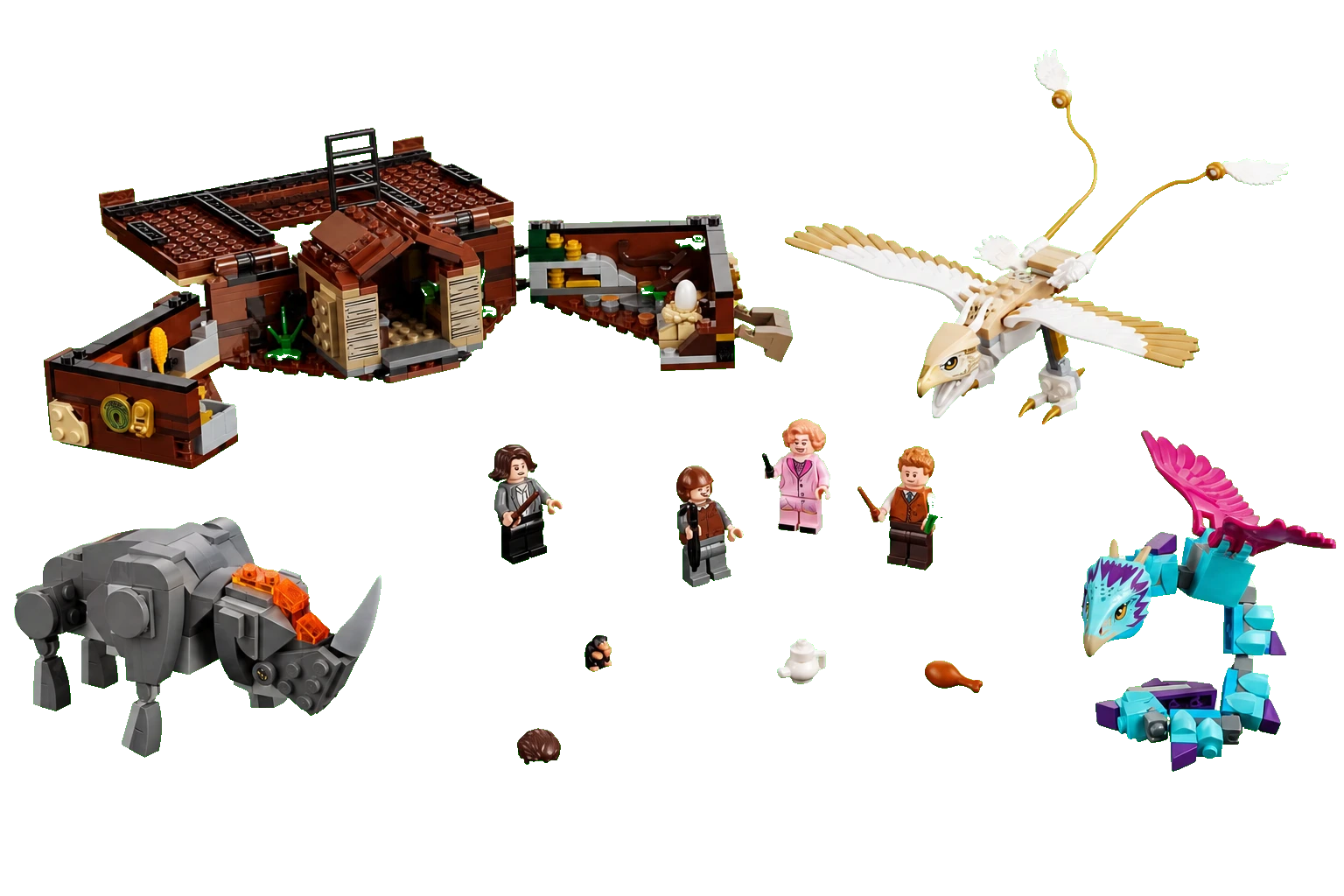 Harry Potter : la valise des créatures magiques de Norbert