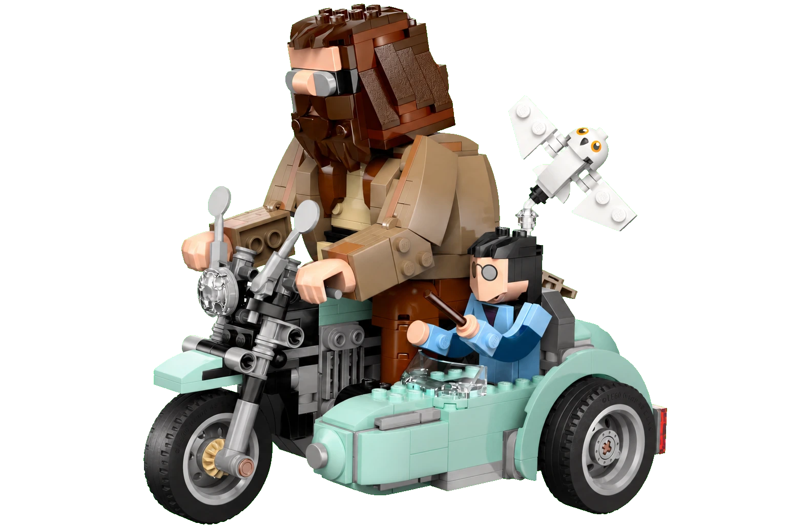 Harry Potter : la moto de Hagrid et Harry