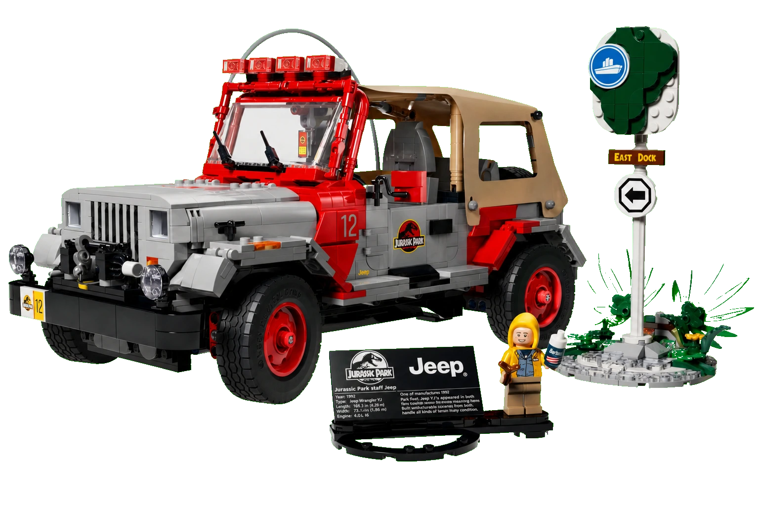 Jurassic World : Jeep Wrangler de Jurassic Park